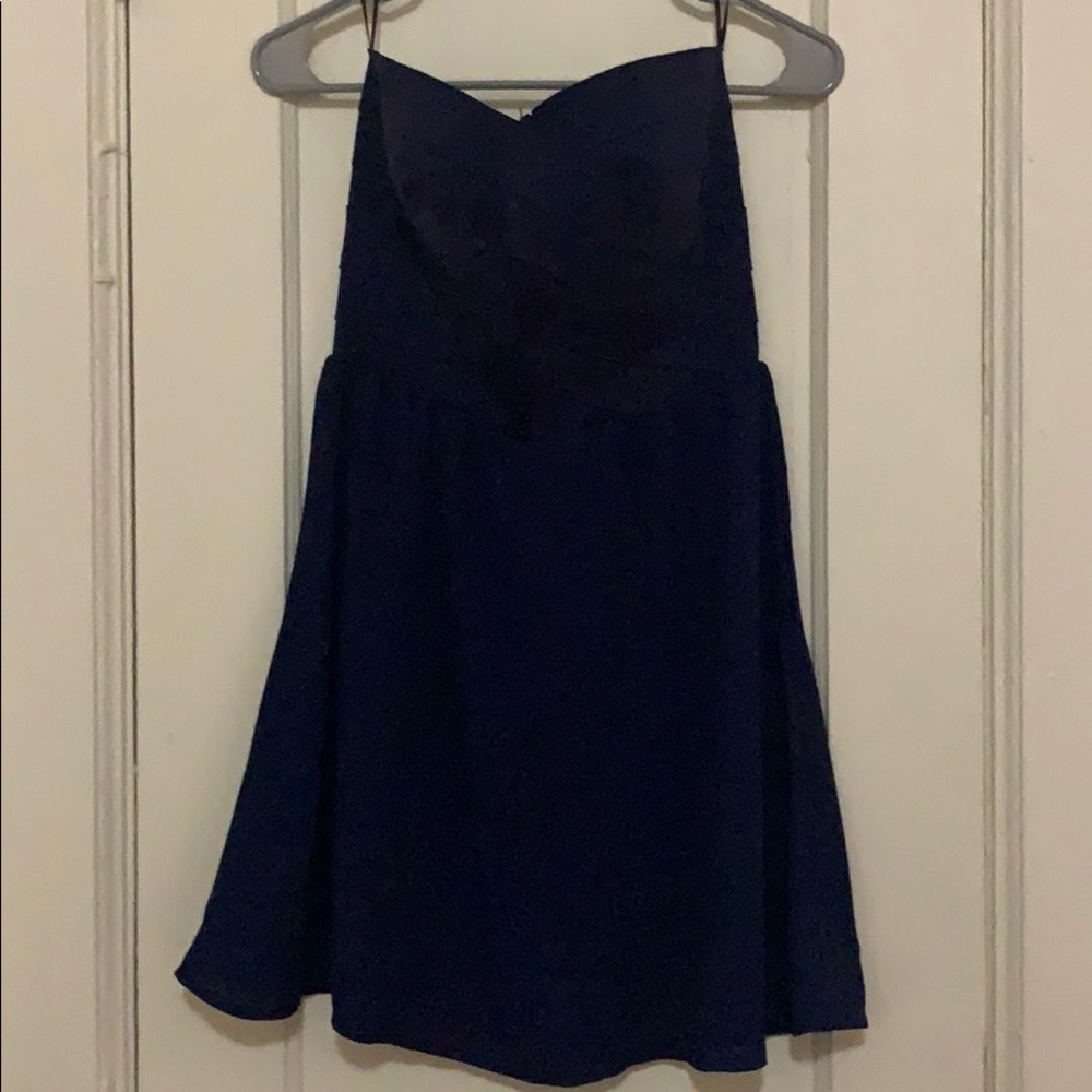 ❌❌HOLD❌❌Strapless Babydoll Dress